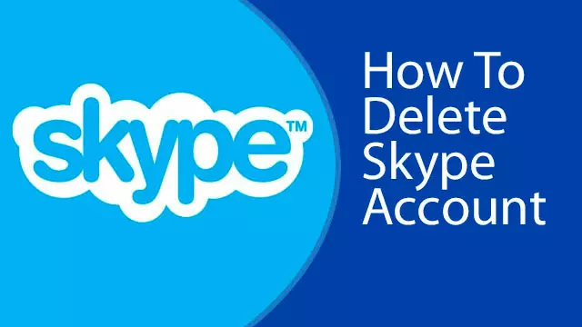 Delete Skype Account