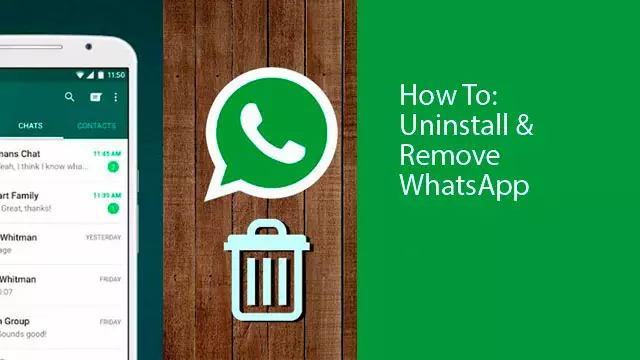 How to Uninstall WhatsApp