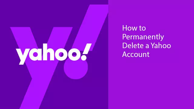 How to Permanently Delete a Yahoo Account