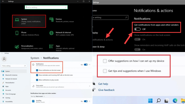 Method 6: Disable Notifications for a Specific Time Period Method 6: Disable Notifications for a Specific Time Period