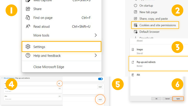 How to Allow Pop-Ups for Specific Websites in Microsoft Edge How to Allow Pop-Ups for Specific Websites in Microsoft Edge