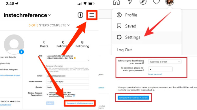 How to Deactivate Your Instagram Account Temporarily How to Deactivate Your Instagram Account Temporarily