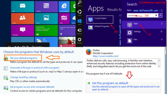 How to Set a Default Browser in Windows 8 How to Set a Default Browser in Windows 8