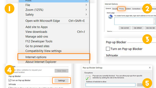 How to Turn On or Off the Pop-Up Blocker in Internet Explorer How to Turn On or Off the Pop-Up Blocker in Internet Explorer
