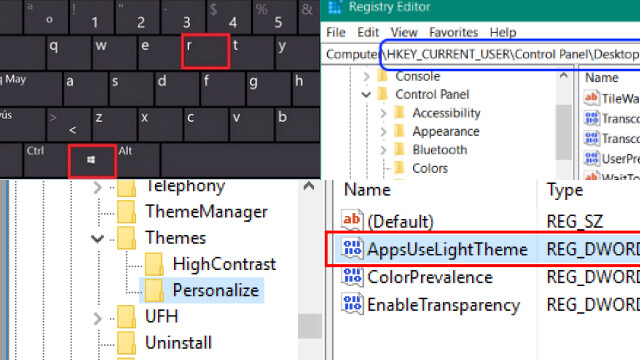 Activating Dark Mode in the Windows 10 Registry Activating Dark Mode in the Windows 10 Registry