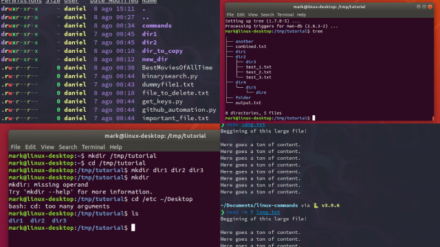 Working with Files and Directories Working with Files and Directories