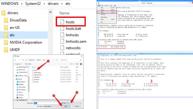 Method 3: Modifying Hosts File Method 3: Modifying Hosts File