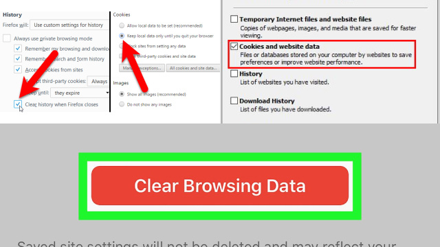 How to disable cookies and clear browsing history How to disable cookies and clear browsing history