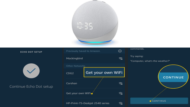 Connecting your Amazon Echo to Wi-Fi Connecting your Amazon Echo to Wi-Fi