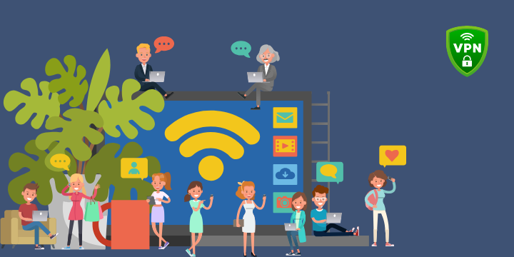 VPN provides safety on public networks