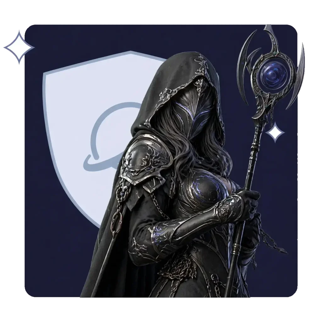 Black Desert-like character